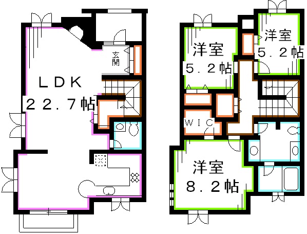 荻窪グリーンヴィレッジB棟 間取り