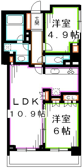 Brillia三鷹 間取り