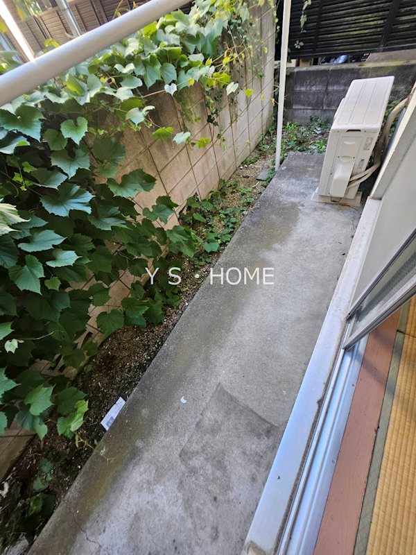 岡本ハイツ ベランダ