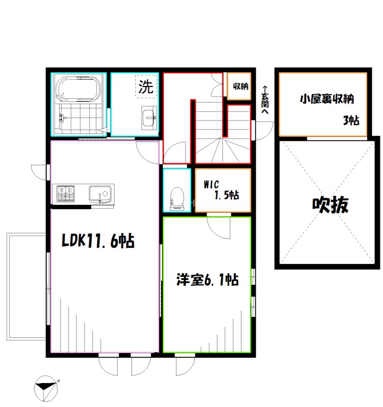 フルール吉祥寺 間取り