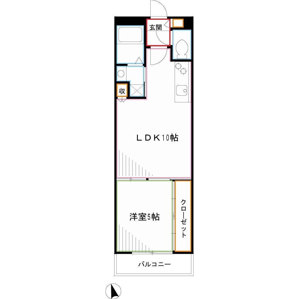 DYNA武蔵野 間取り