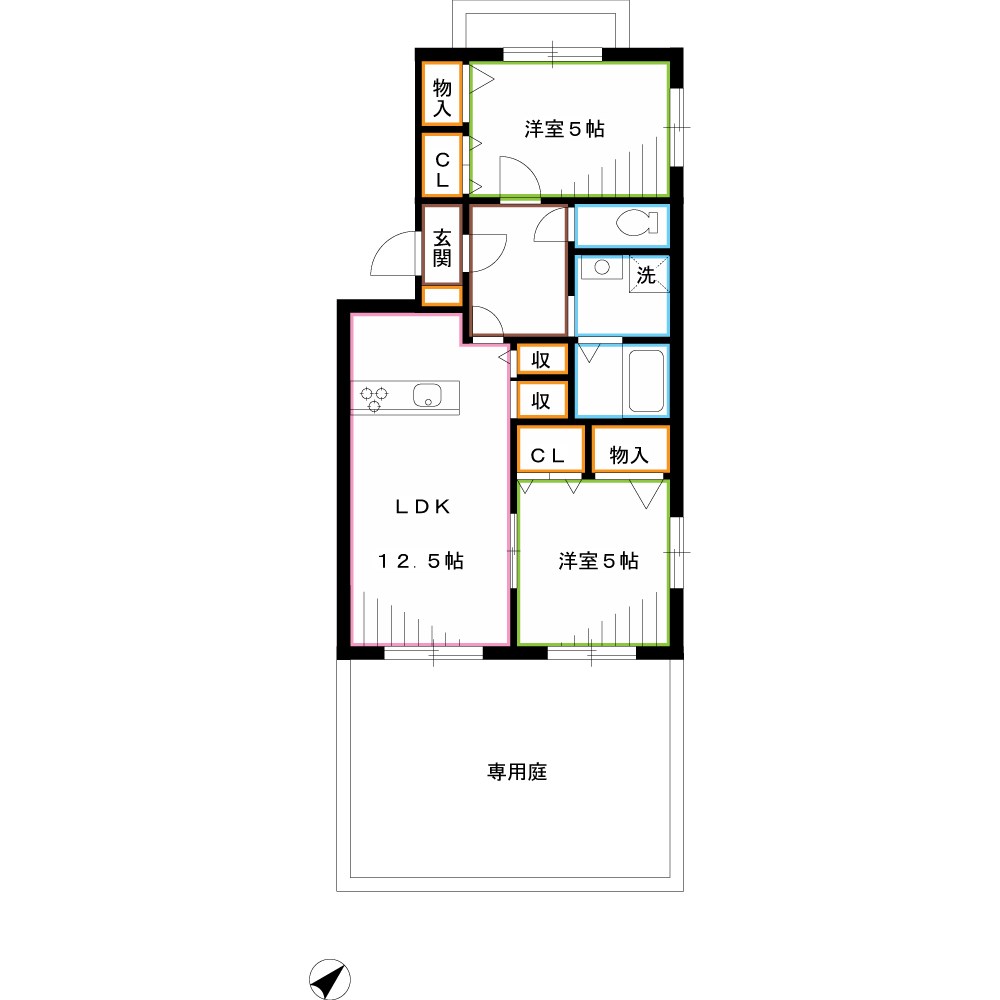 ブルーベリープレイス 間取り