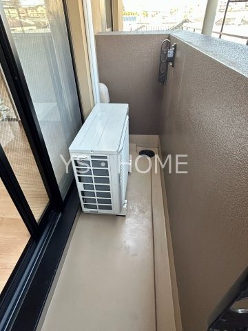 クレール鳩の湯  ベランダ