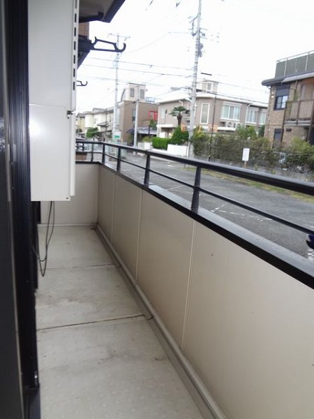 フレマリール国立 ベランダ