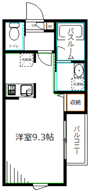 ラフィーネ豊玉中 間取り