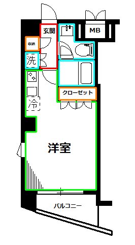 プライムアーバン西荻窪Ⅱ 間取り