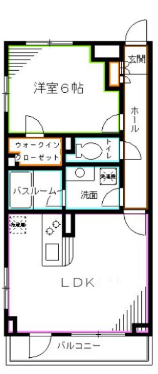 プラムガーデン関根 間取り