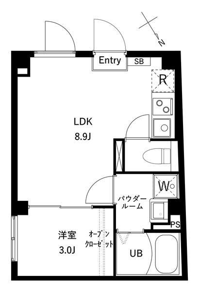 アムレア荻窪  間取り