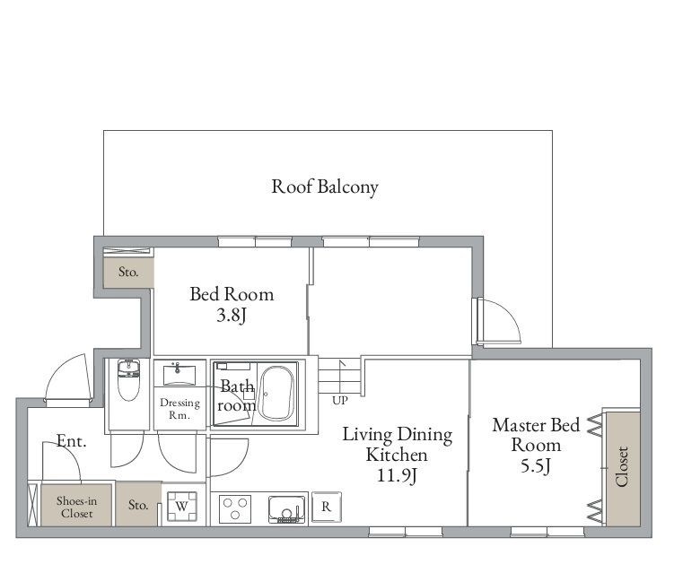 LiveFlat西荻窪  間取り
