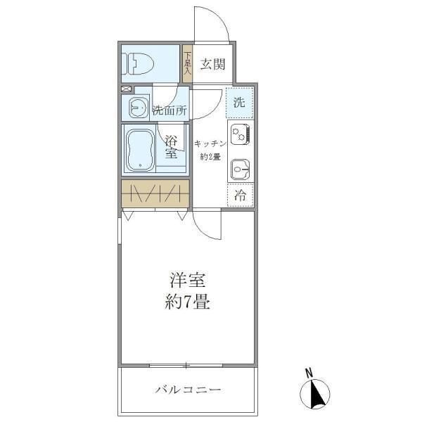 as　Cabins 間取り図