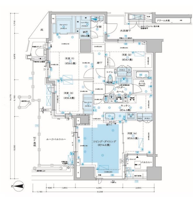 ディームス方南町 間取り