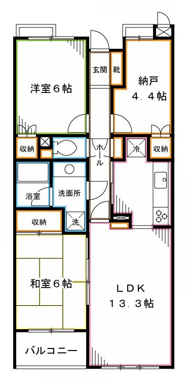 スクエア高円寺 間取り
