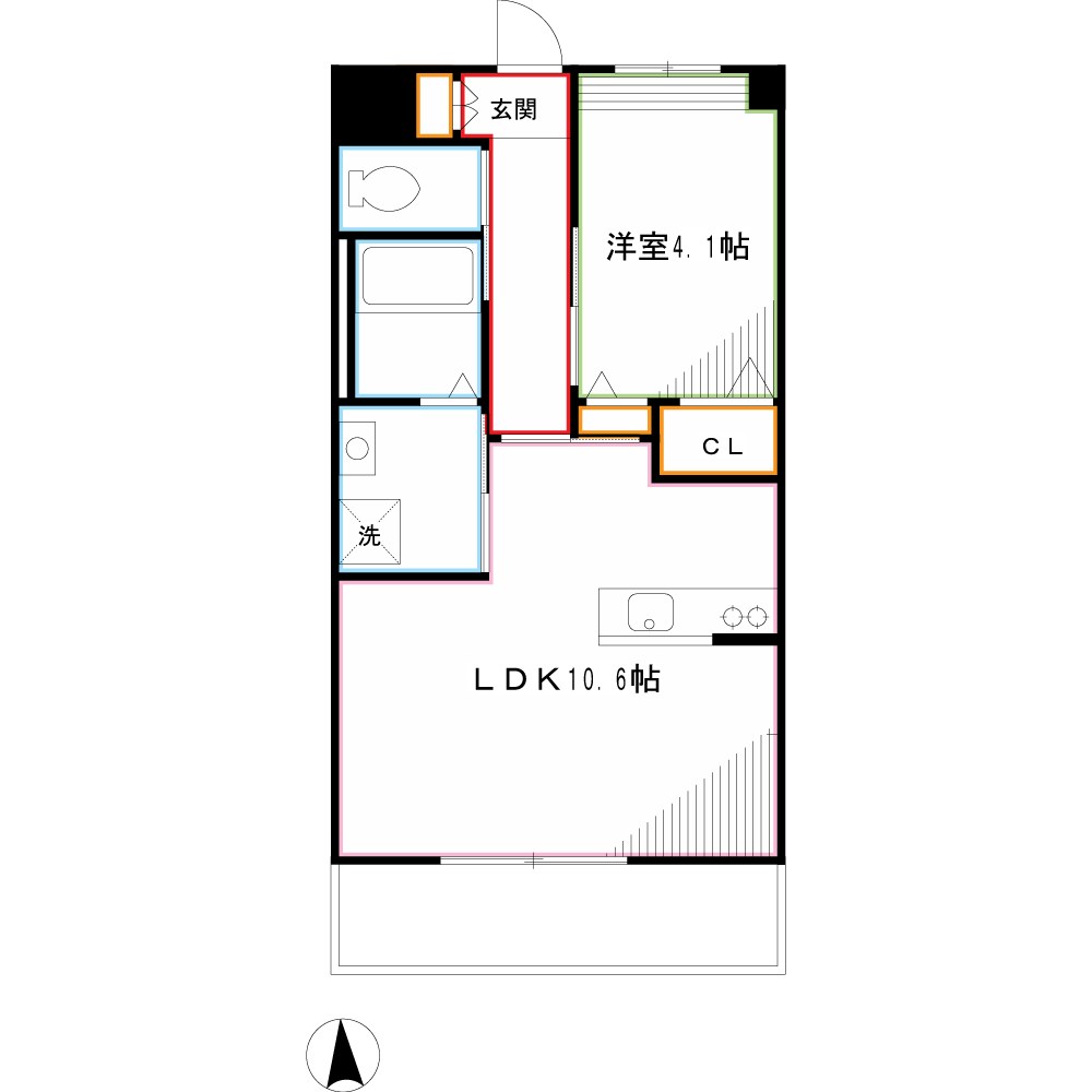 グランドパレスⅡ 間取り