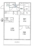 THE PALMS MUSE新江古田 間取り