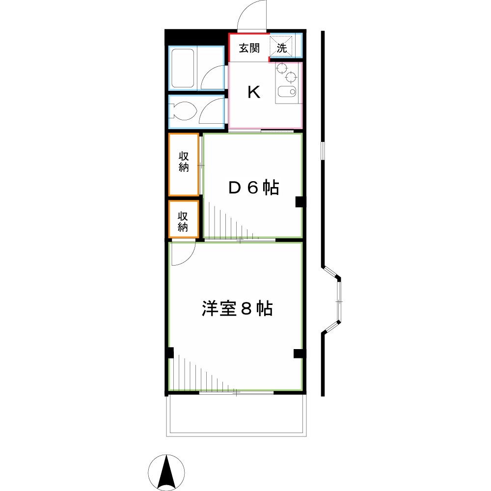 ブライト・ルシヨン 間取り