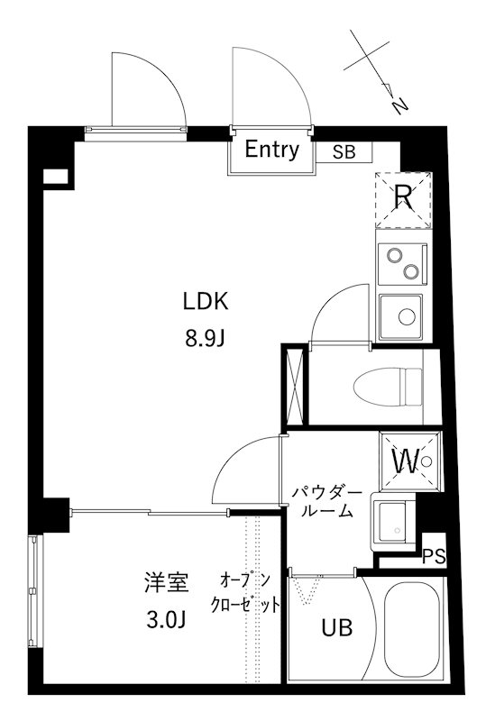 アムレア荻窪  間取り