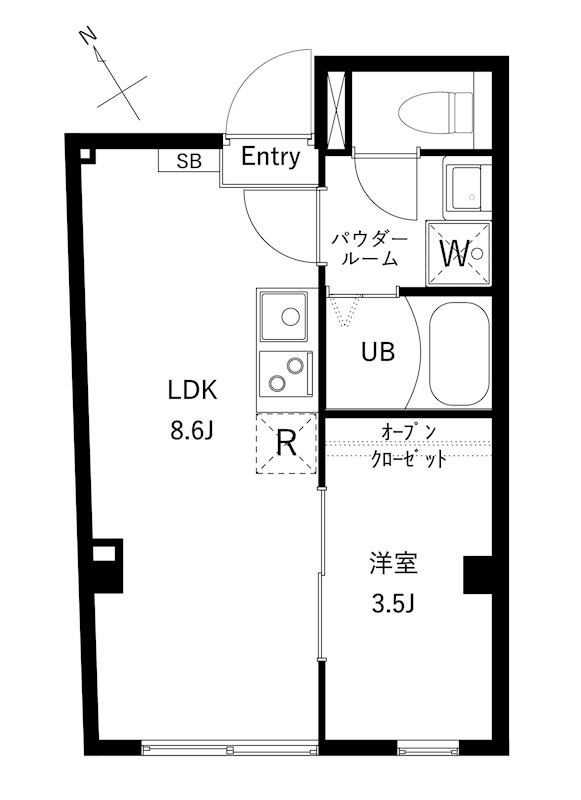 アムレア荻窪  間取り