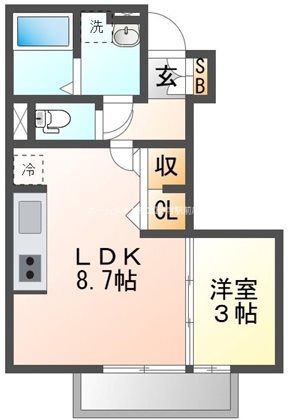 モンシャトーフォレスト 間取り