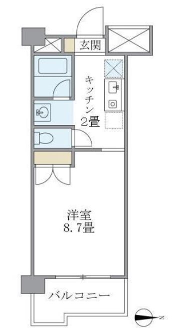 オクト・フラッツ・Ｋ 間取り