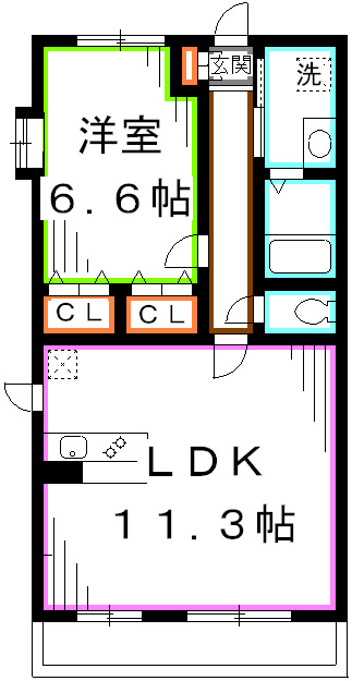 連雀グリーンヒルズ 間取り