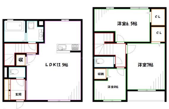 ラ・ルーチェ 間取り