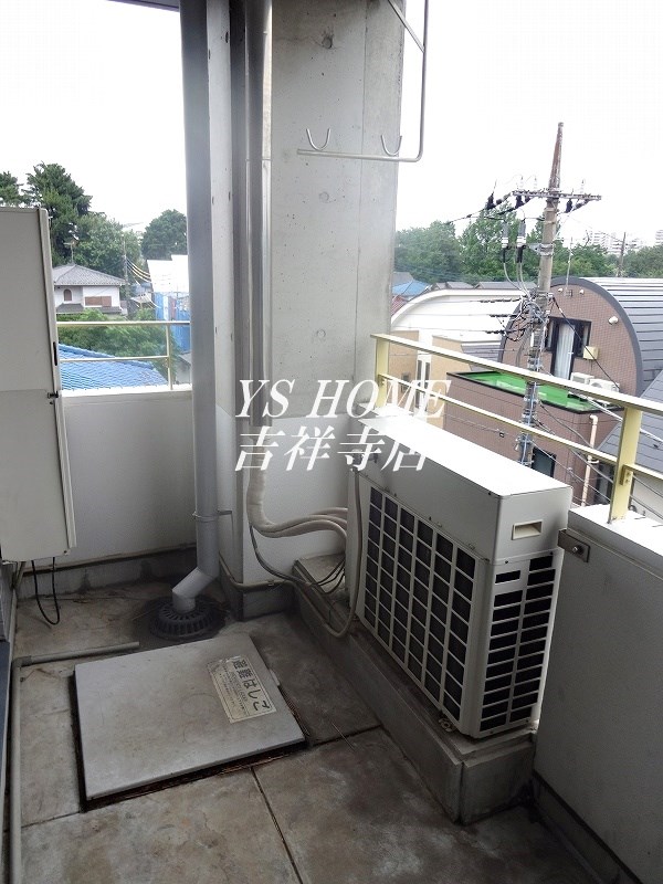 三鷹新川プラザ ベランダ