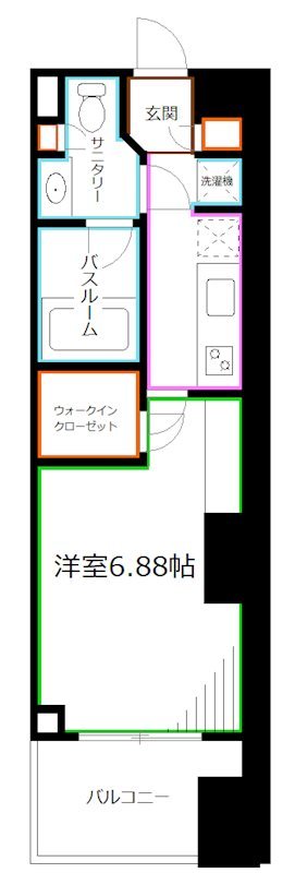 コンフォリア西荻窪 間取り