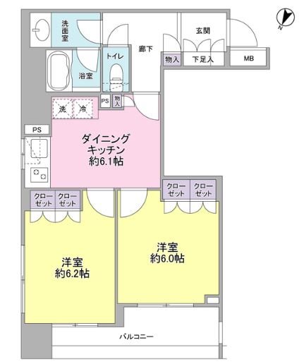 SunnyHill井草千川通 間取り