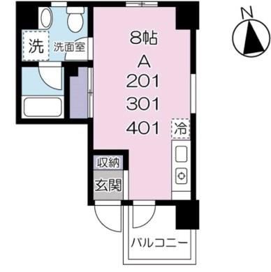 ビジュー府中 間取り