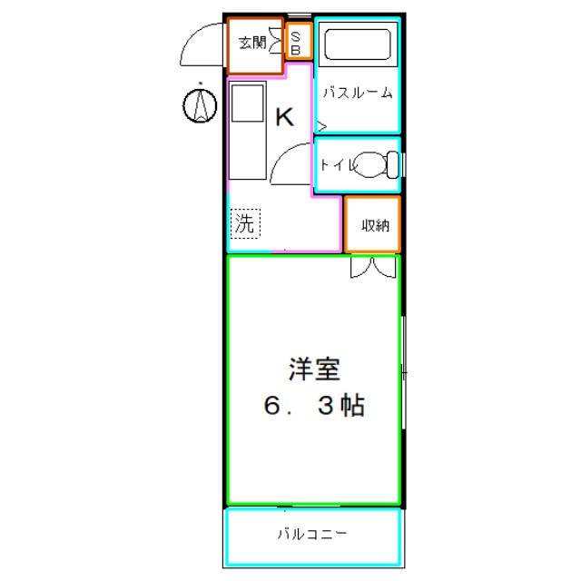 リーフハウス貫井北町 間取り