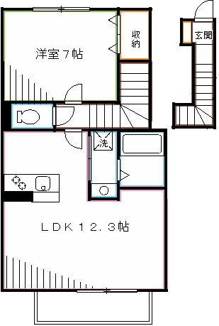 メゾン吉祥寺 間取り