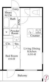 ラ・ミアカーサ東中野 間取り
