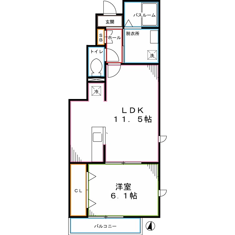 ＠木の香  間取り