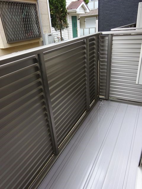 ＠木の香  ベランダ