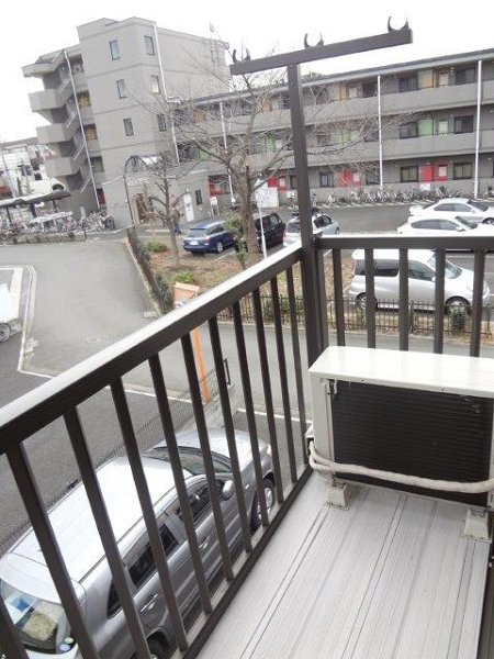 ミルトンキーンズ ベランダ