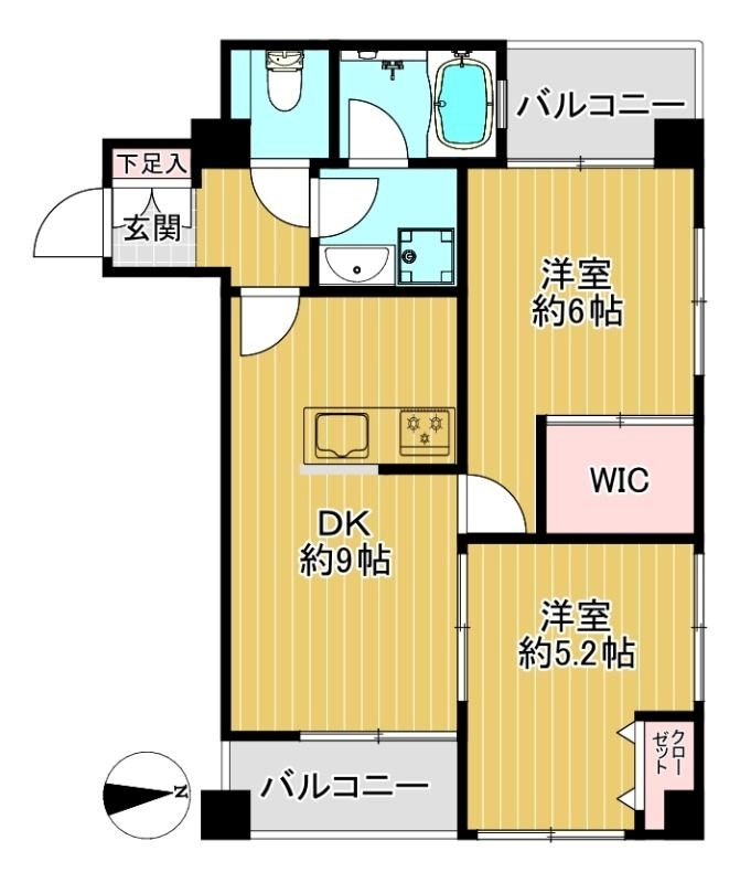 エクセル三鷹 間取り