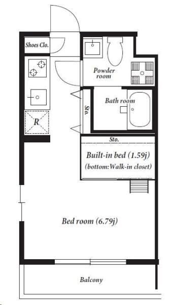 Graces東中野（グレイシス） 間取り