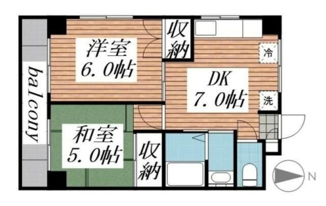 ベル・ネスト武蔵境  間取り