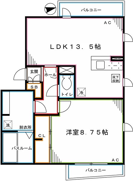 フリージア 間取り