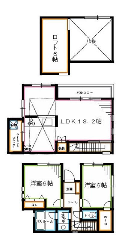 西荻ミッドガーデン 間取り