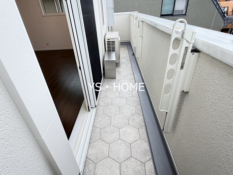 Ｐｅａｂｏｄｙ　Ｈｏｍｅｓ　Ｎａｋａｎｏｓａｋａｕｅ ベランダ