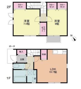 NICO深大寺  間取り