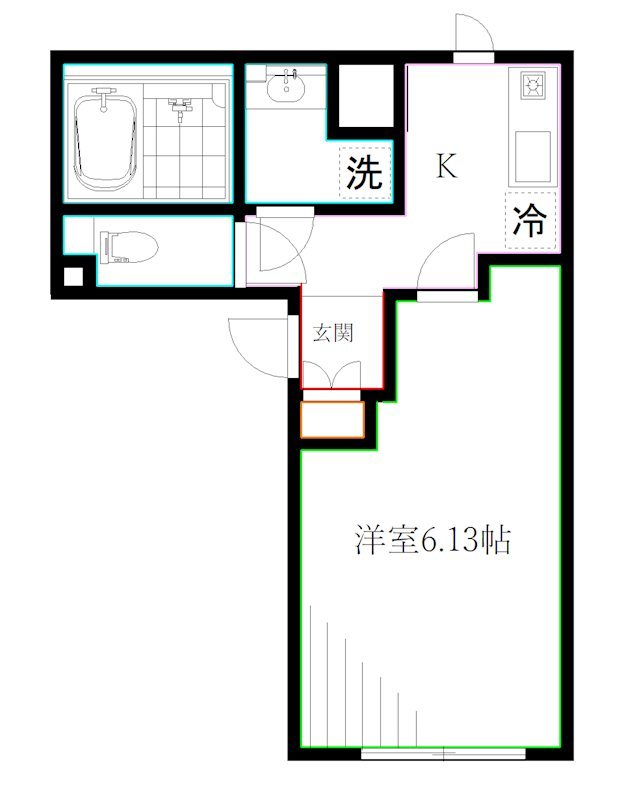 FABRIC三鷹 間取り