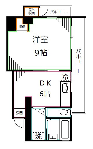 コーポ橘 間取り