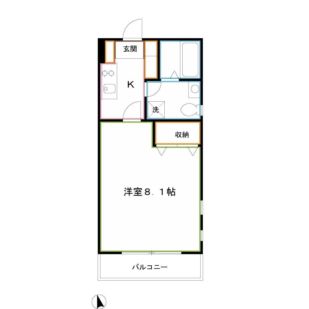 ルーブル吉祥寺南 間取り