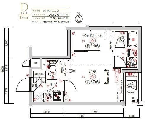 パティーナ中野 間取り