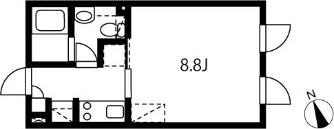 アレーロ高円寺 間取り