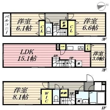 アーバンパーク三鷹 間取り