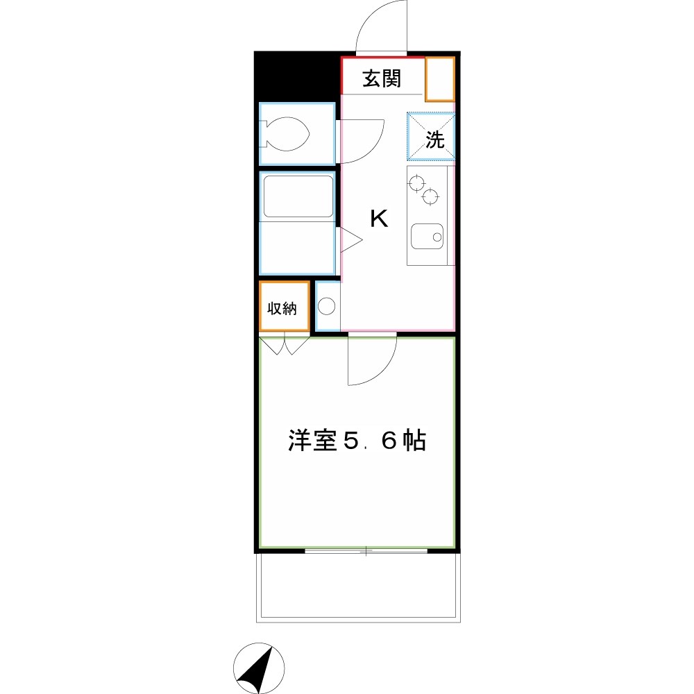 ゼルコバハイツ 間取り