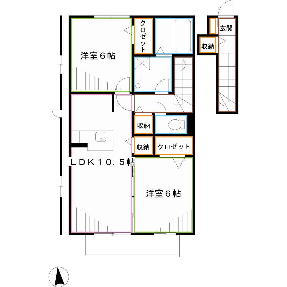ビバーチェ美松 間取り